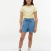 Barnshorts i stretch med bälte