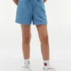 Barnshorts i stretch med bälte