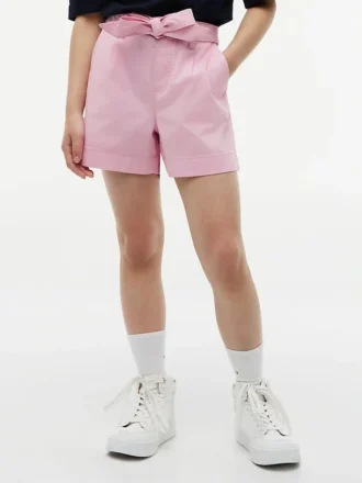 Barnshorts i stretch med bälte