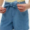 Barnshorts i stretch med bälte
