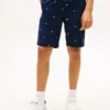 Barnshorts med flaggmönster