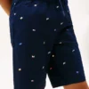 Barnshorts med flaggmönster