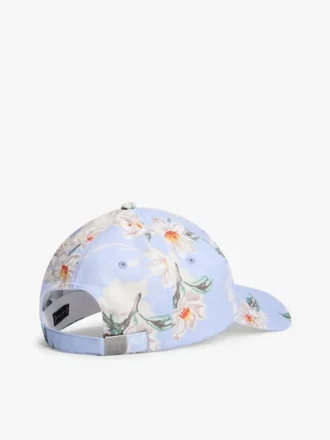 Baseballkepsar med blommönster