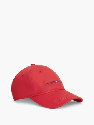 Baseballkepsar med broderat Tommy-logo