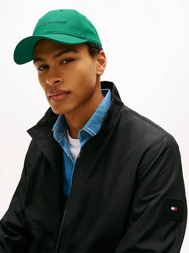 Baseballkepsar med broderat Tommy-logo Baseballkepsar med broderat Tommy-logo