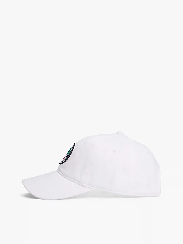 Baseballkepsar med cirkelformad segelflagg-logotyp Baseballkepsar med cirkelformad segelflagg-logotyp