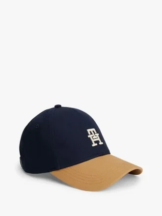Baseballkepsar med monogramlogotyp