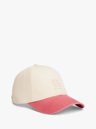 Baseballkepsar med monogramlogotyp