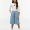 Bermudashorts i chambray för barn