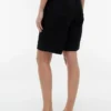 Bermudashorts i linneblandning, 28 cm
