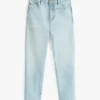 Blekta raka Jeans för barn