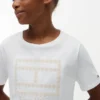 Blommig flagg-T-shirt för barn Blommig flagg-T-shirt för barn
