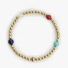 Boho-armband med flerfärgade pärlor