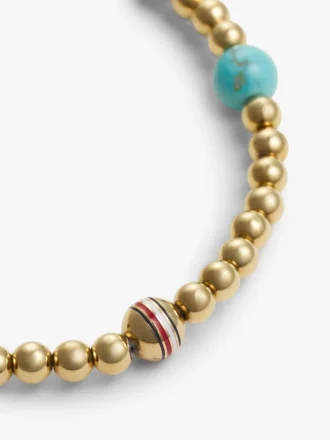 Boho-armband med flerfärgade pärlor