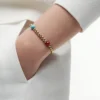 Boho-armband med flerfärgade pärlor