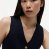 Boho-halsband med flerfärgade pärlor