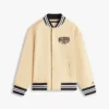 Bomberjacka i peached twill för barn