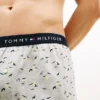 Boxershorts i tryckt stickat