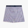 Boxershorts i tryckt stickat