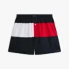 Boxershorts med flagglogo och färgblock