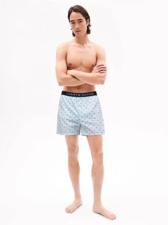 Boxershorts med flaggmönster över hela ytan