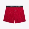 Boxershorts med flaggmönster över hela ytan