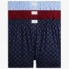Boxershorts med monogram över hela ytan, 3-pack