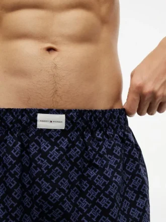 Boxershorts med monogram över hela ytan, 3-pack