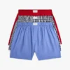Boxershorts med tryck, 3-pack