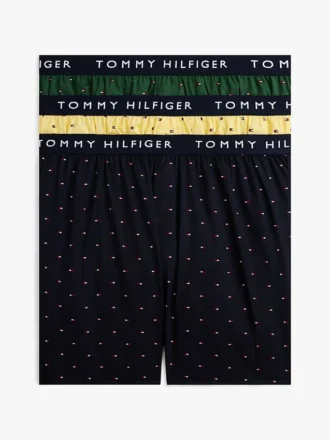 Boxershorts med tryck, 3-pack