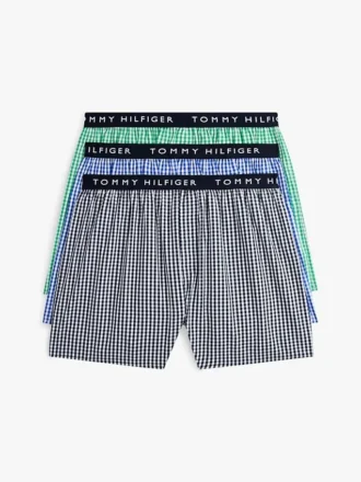 Boxershorts med tryck, 3-pack