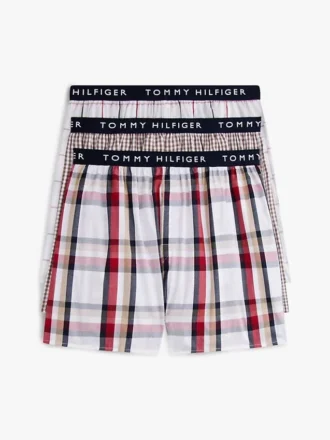 Boxershorts med tryck, 3-pack
