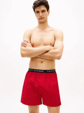 Boxershorts med tryck, 3-pack