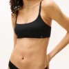 Bralette utan bygel med rund halsringning