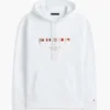 Broderad hoodie med nautiska flaggor