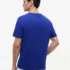 Broderad T-shirt med sjöfartsflagga