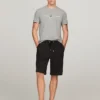 Broderad T-shirt med Tommy-logotyp i smal passform Broderad T-shirt med Tommy-logotyp i smal passform
