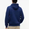 Broderad Tommy-logotyp, färgblockerad huvtröja