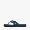 Broderade flip-flops i monogramcanvas