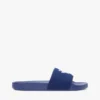Broderade pooltofflor med monogram Broderade pooltofflor med monogram