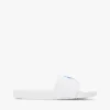 Broderade pooltofflor med monogram Broderade pooltofflor med monogram