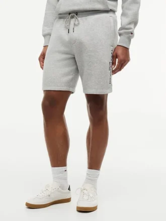 Broderade Tommy-logotyp-sweatshorts