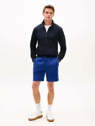 Broderade Tommy-logotyp-sweatshorts