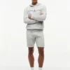 Broderade Tommy-logotyp-sweatshorts