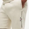 Broderade Tommy-logotyp-sweatshorts Broderade Tommy-logotyp-sweatshorts