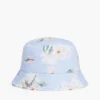 Buckethat med blommönster Buckethat med blommönster
