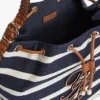 Bucketväska med monogram och bretonska ränder Bucketväska med monogram och bretonska ränder