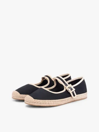 Canvas Mary Jane-espadriller
