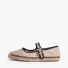Canvas Mary Jane-espadriller