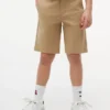 Chinoshorts med bälte för barn